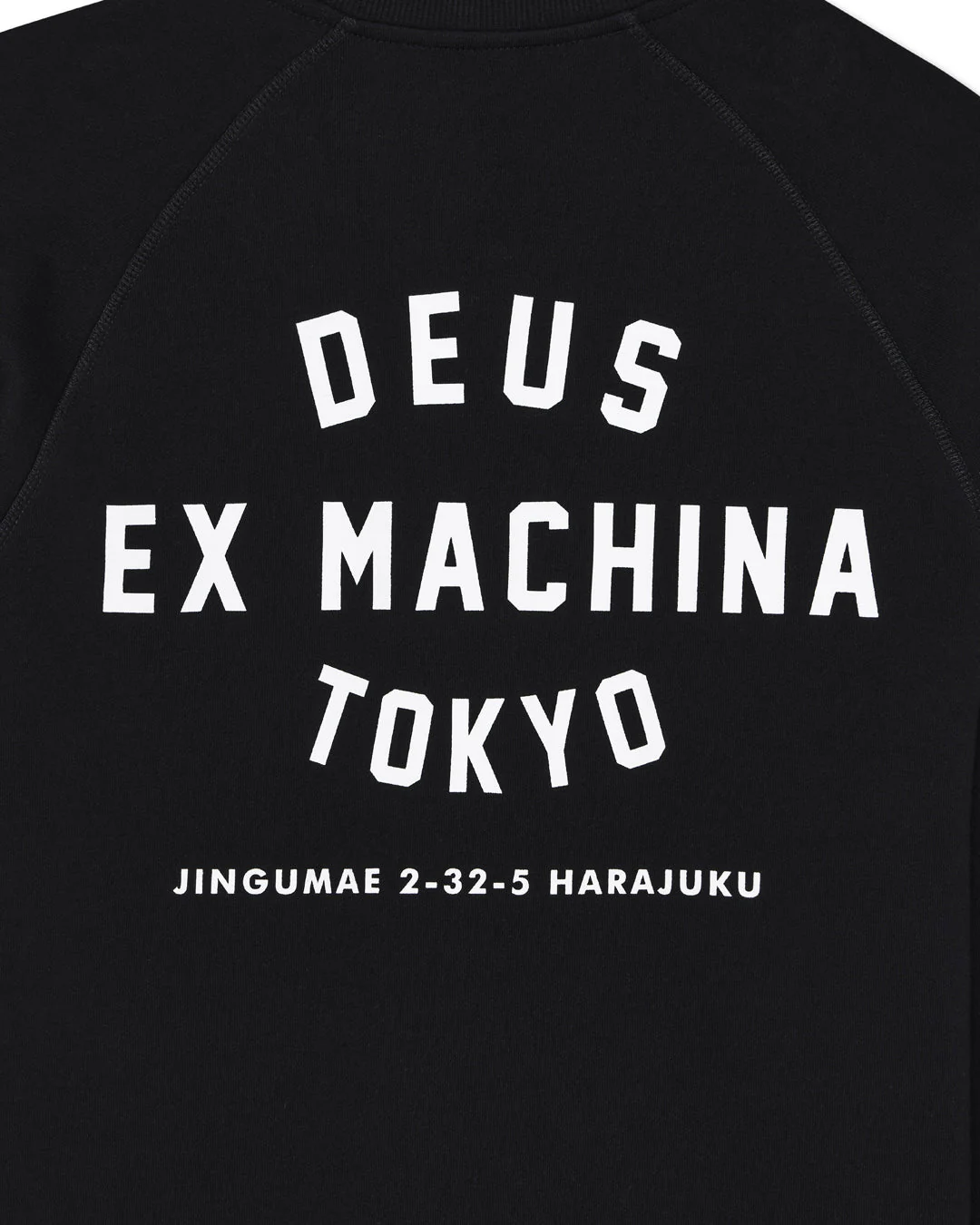 Harajuku Address Crew - Black - Image 4