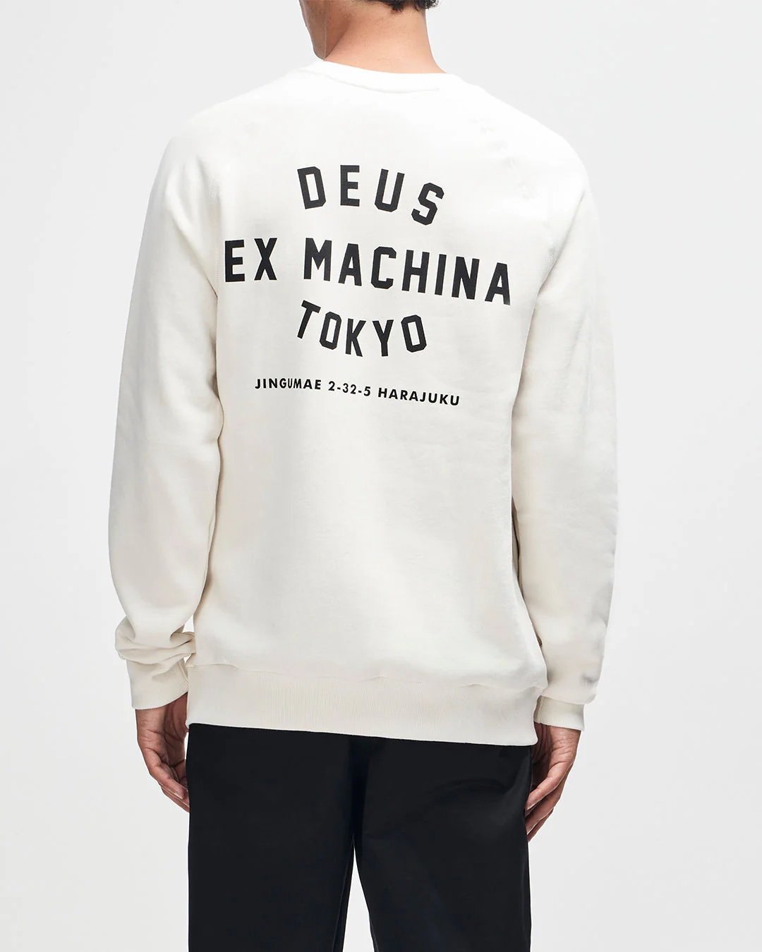 Harajuku Address Crew - Dirty White - Image 2