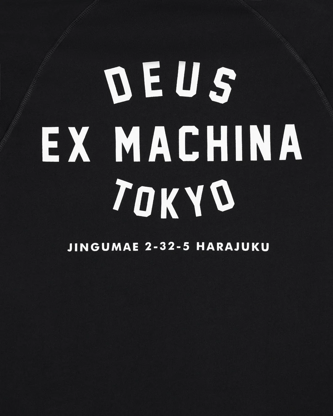 Harajuku Address Hoodie - Black - Image 4
