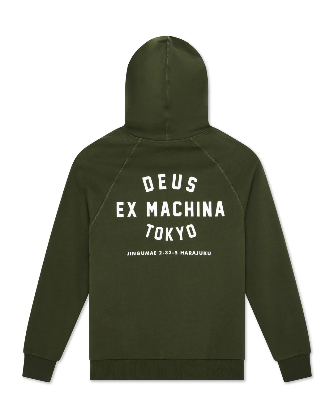 Harajuku Address Hoodie - Cypress Green - Image 2