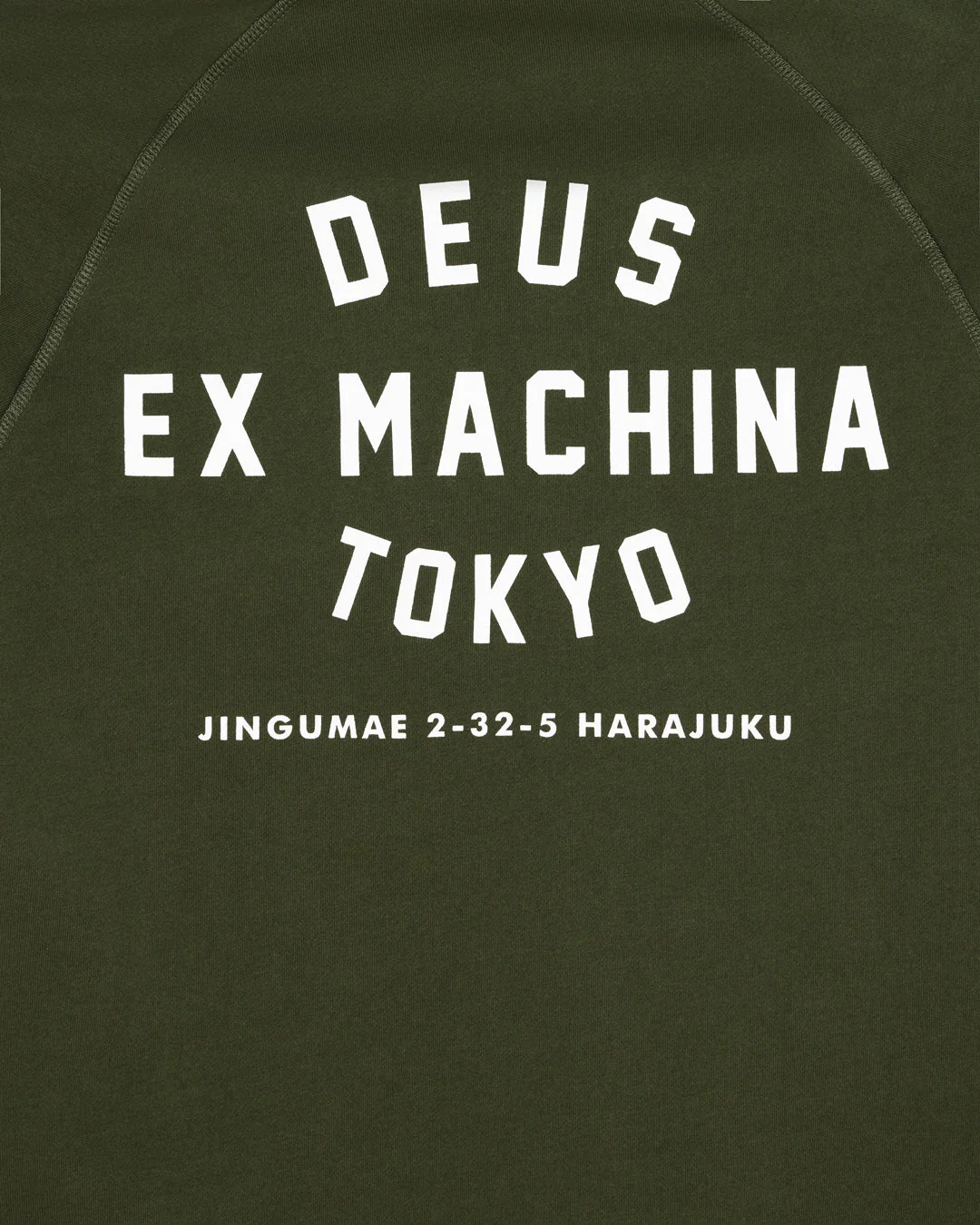 Harajuku Address Hoodie - Cypress Green - Image 4