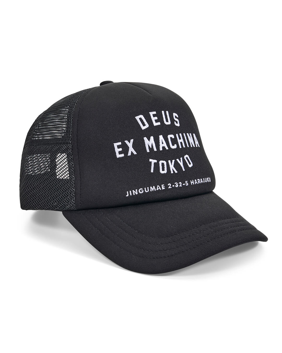 Harajuku Address Trucker - Black