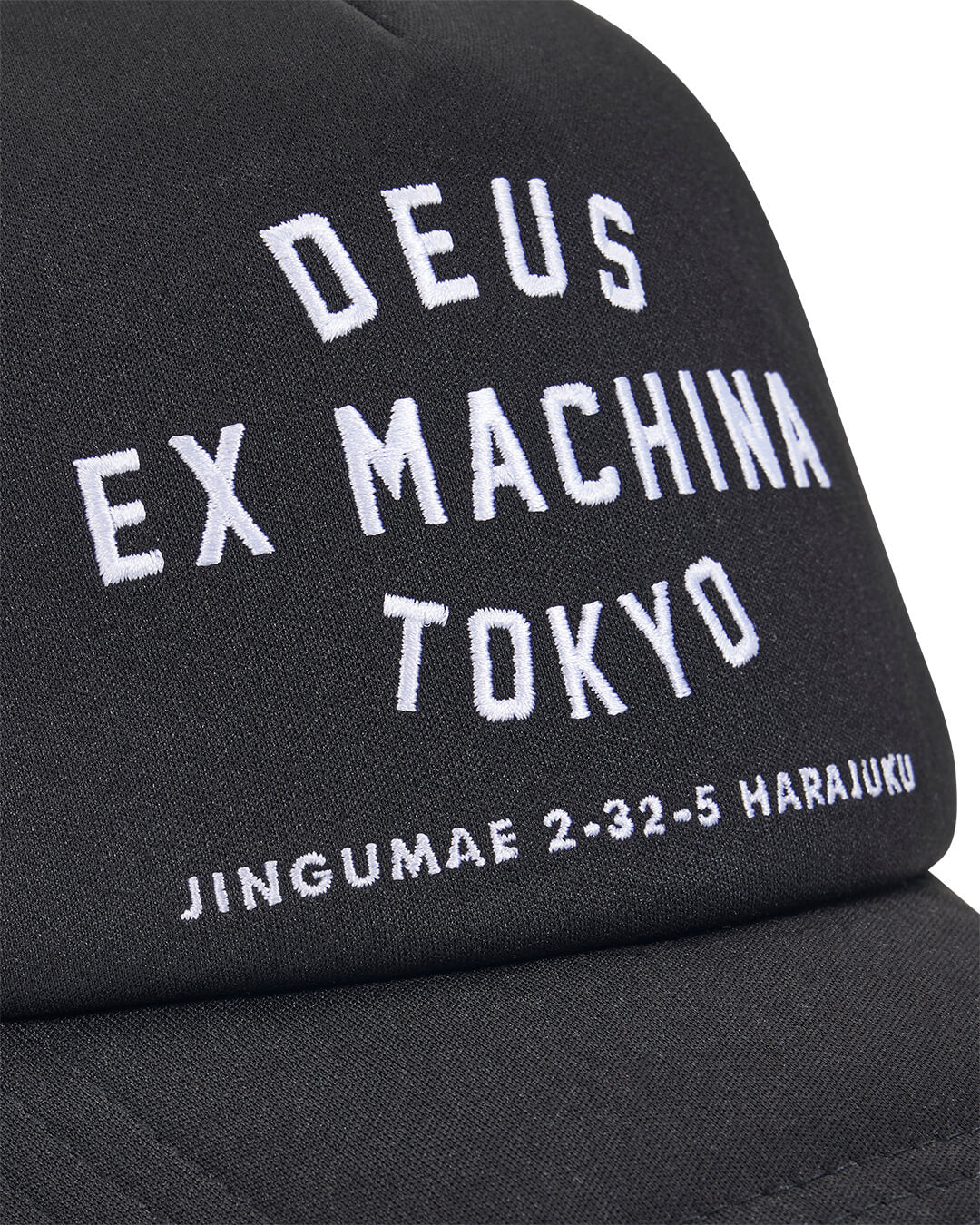 Harajuku Address Trucker - Black - Image 3