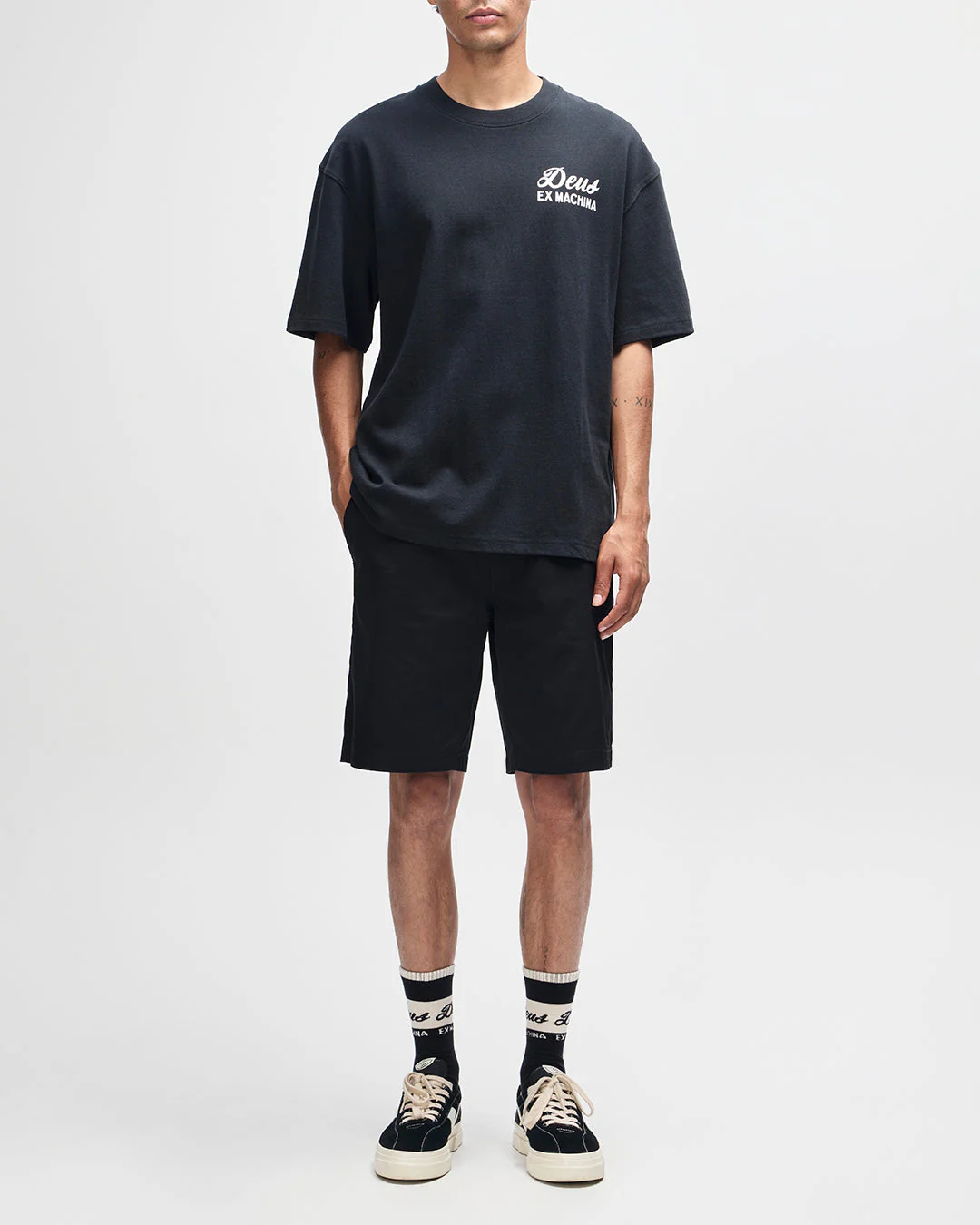 Harajuku Sign Tee - Black - Image 5
