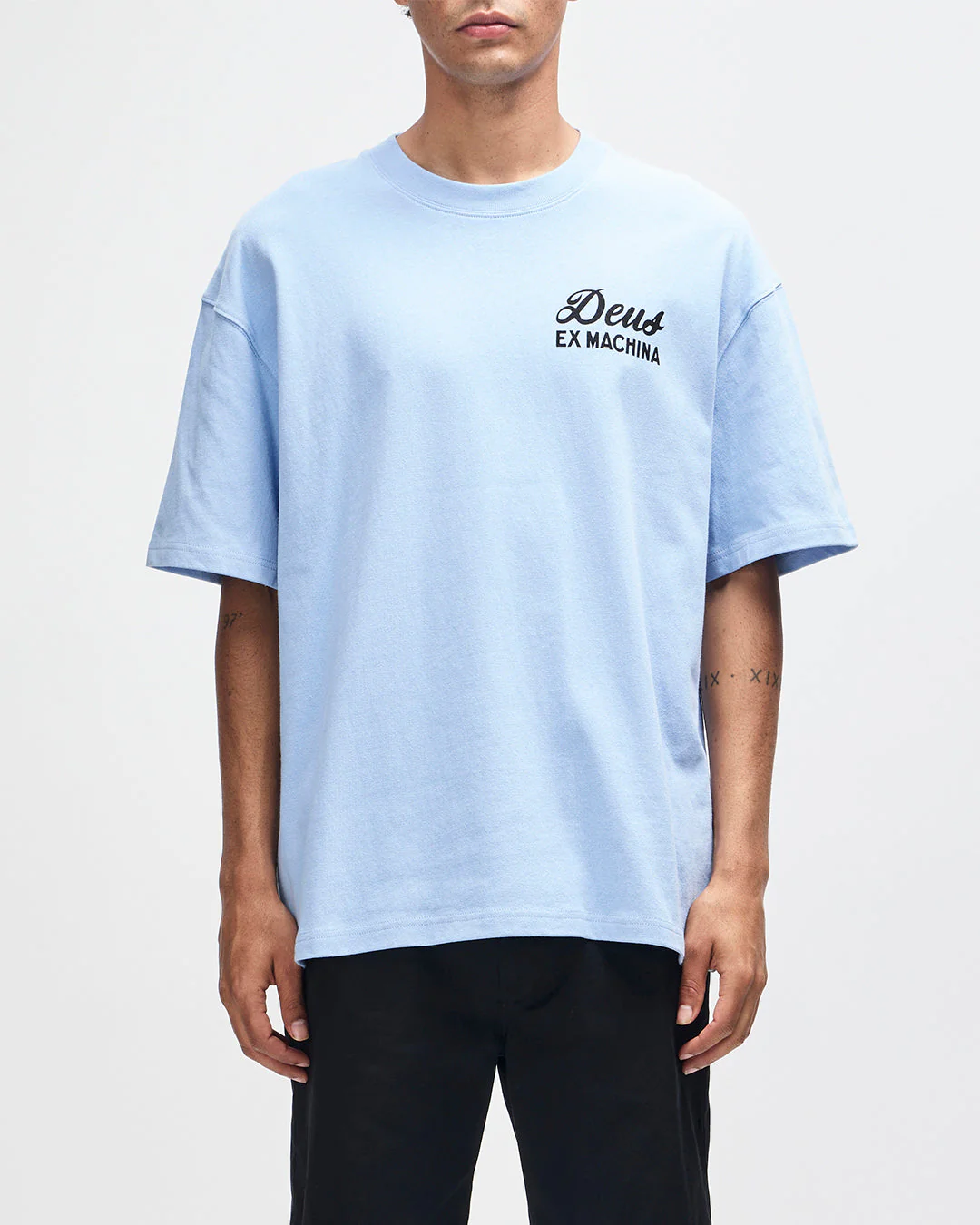 Harajuku Sign Tee - Cerulean Blue