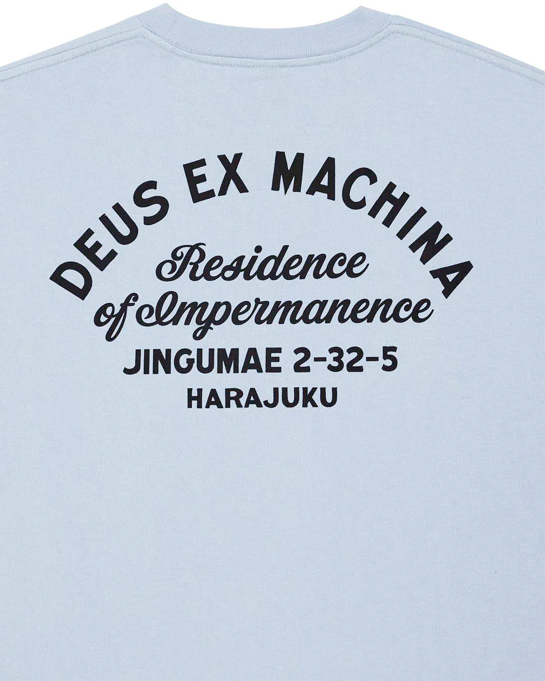 Harajuku Sign Tee - Cerulean Blue - Image 8