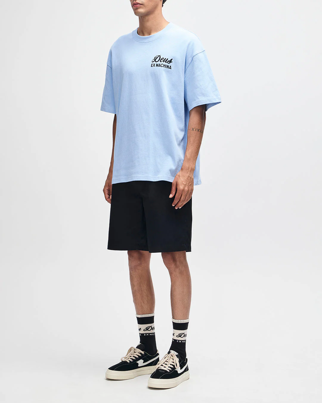Harajuku Sign Tee - Cerulean Blue - Image 9