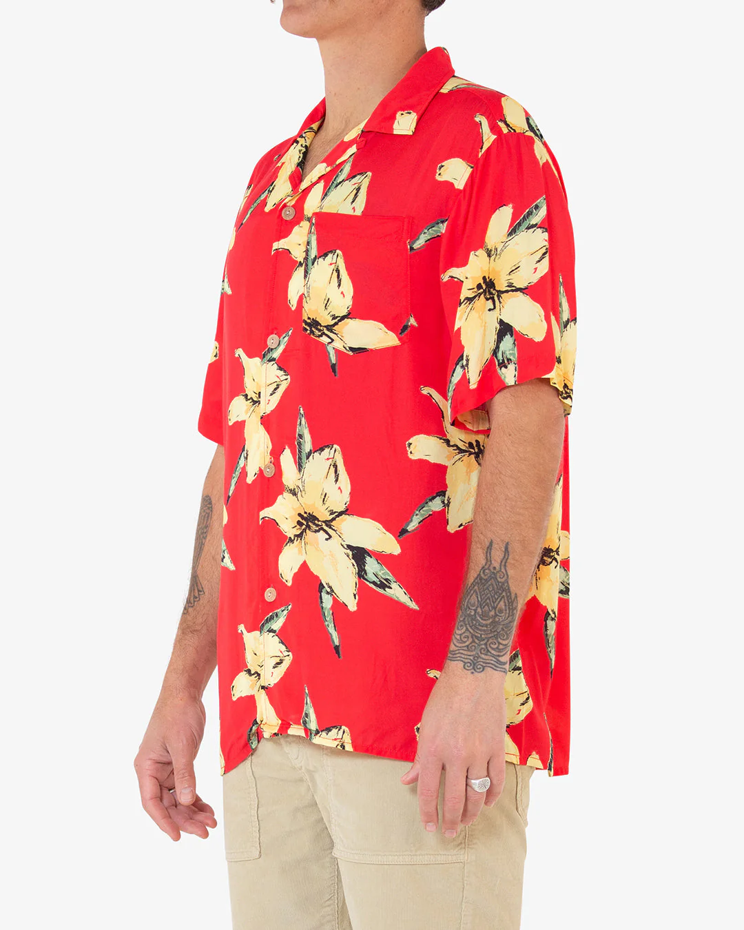 Havana Shirt - Red - Image 3
