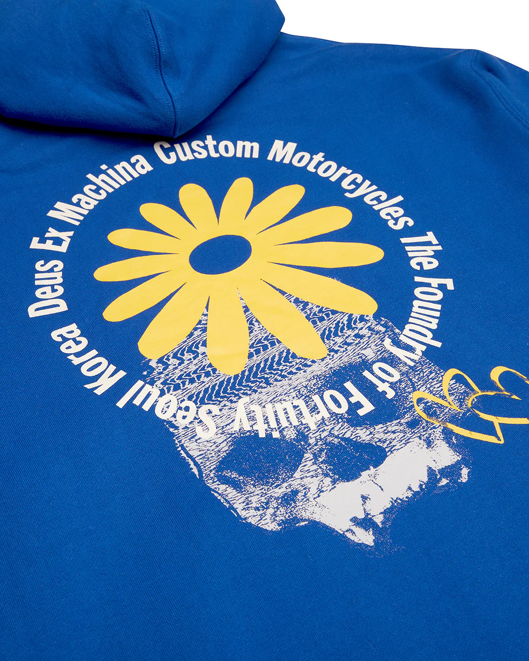 Heads Roll Hoodie - Surf Blue - Image 9