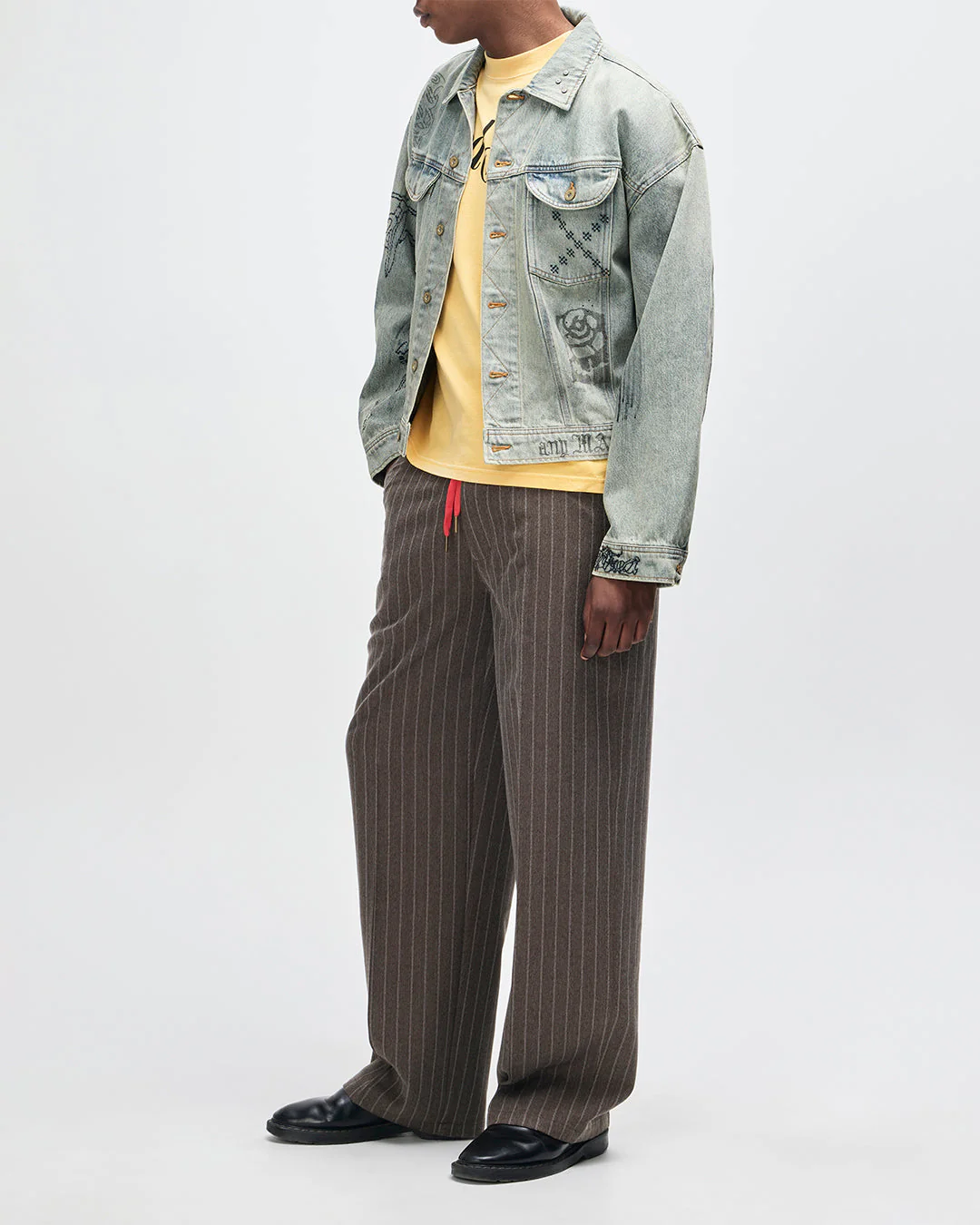 Hear & Now Stripe Pant - Gravel Grey - Image 12