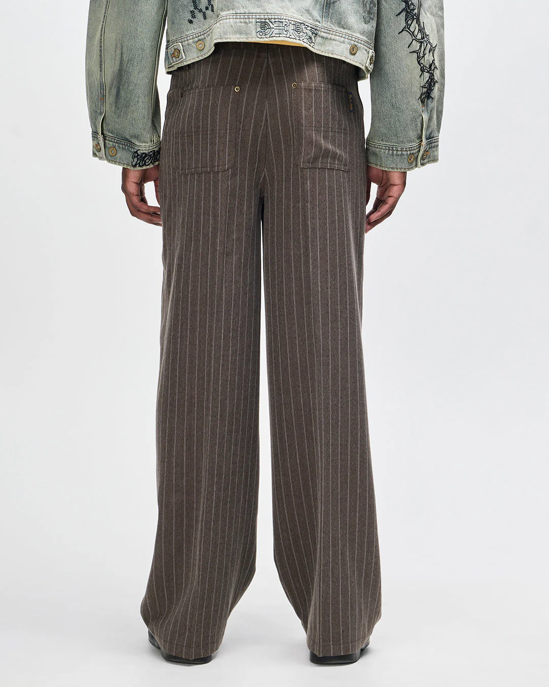 Hear & Now Stripe Pant - Gravel Grey - Image 6