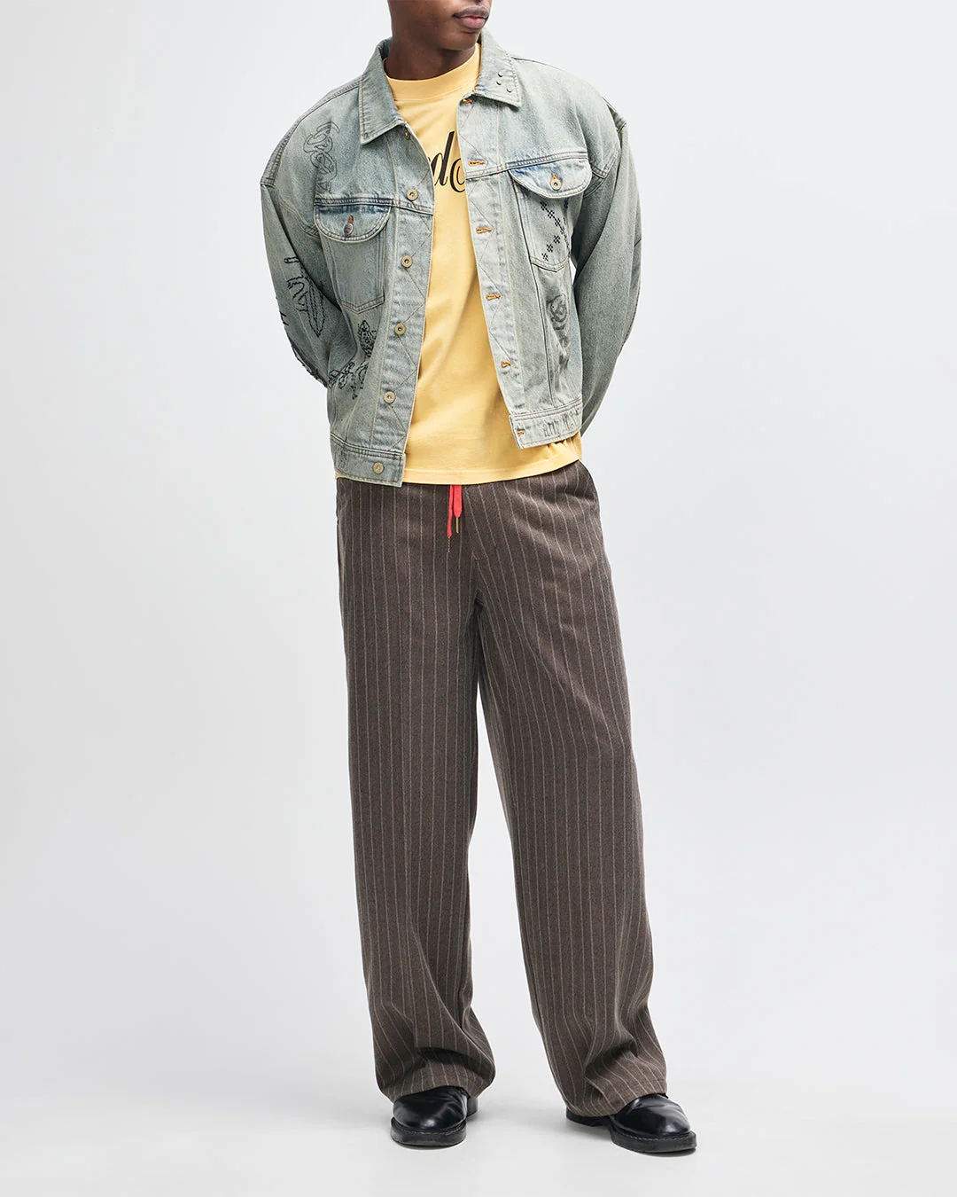 Hear & Now Stripe Pant - Gravel Grey - Image 7