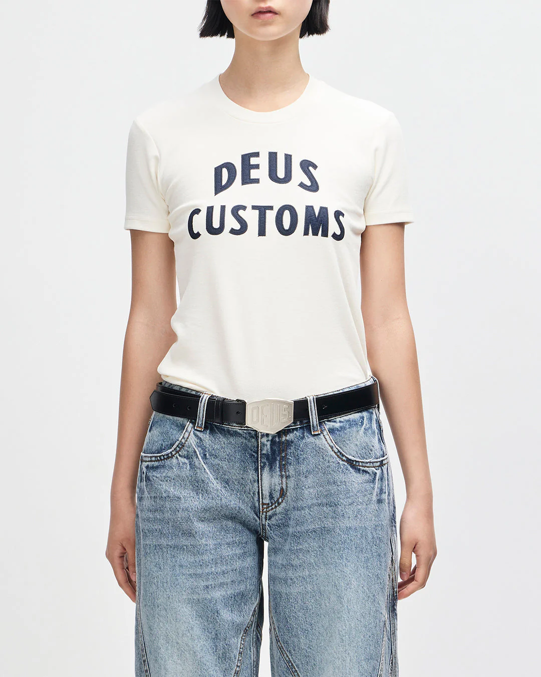 HeLeNe Tee - Dirty White