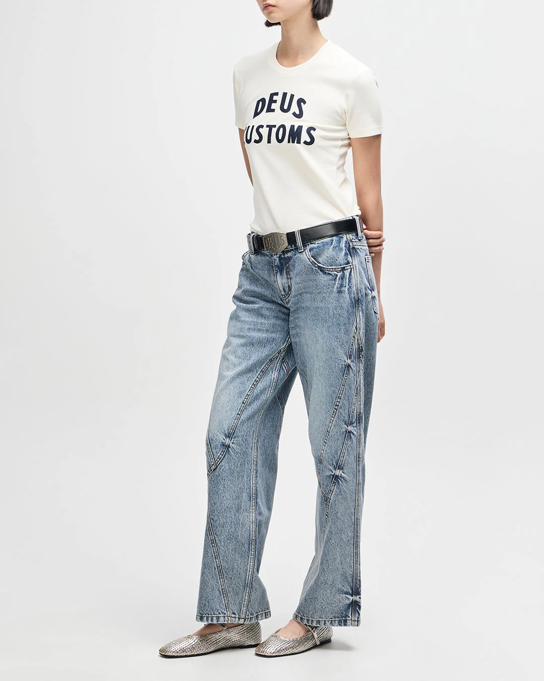 HeLeNe Tee - Dirty White - Image 5