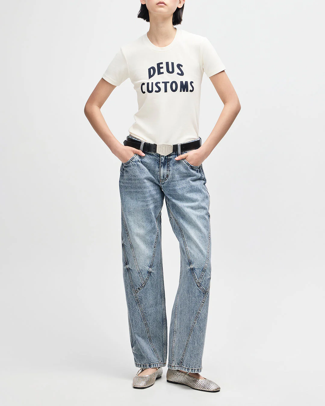 HeLeNe Tee - Dirty White - Image 9