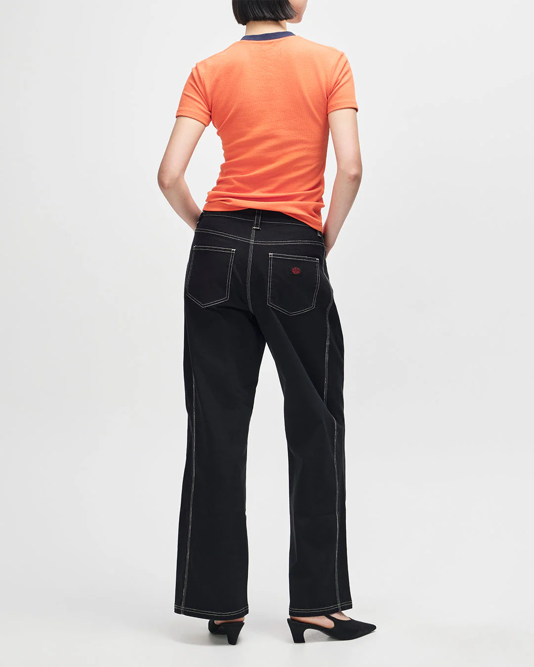 HeLeNe Tee - Flame Orange - Image 6