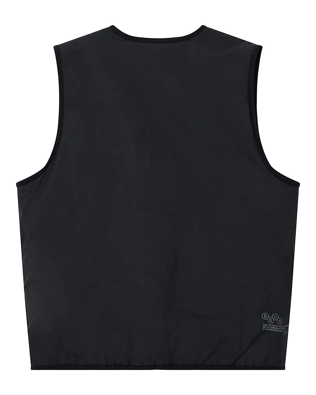 Hiro Padded Vest - Black - Image 2