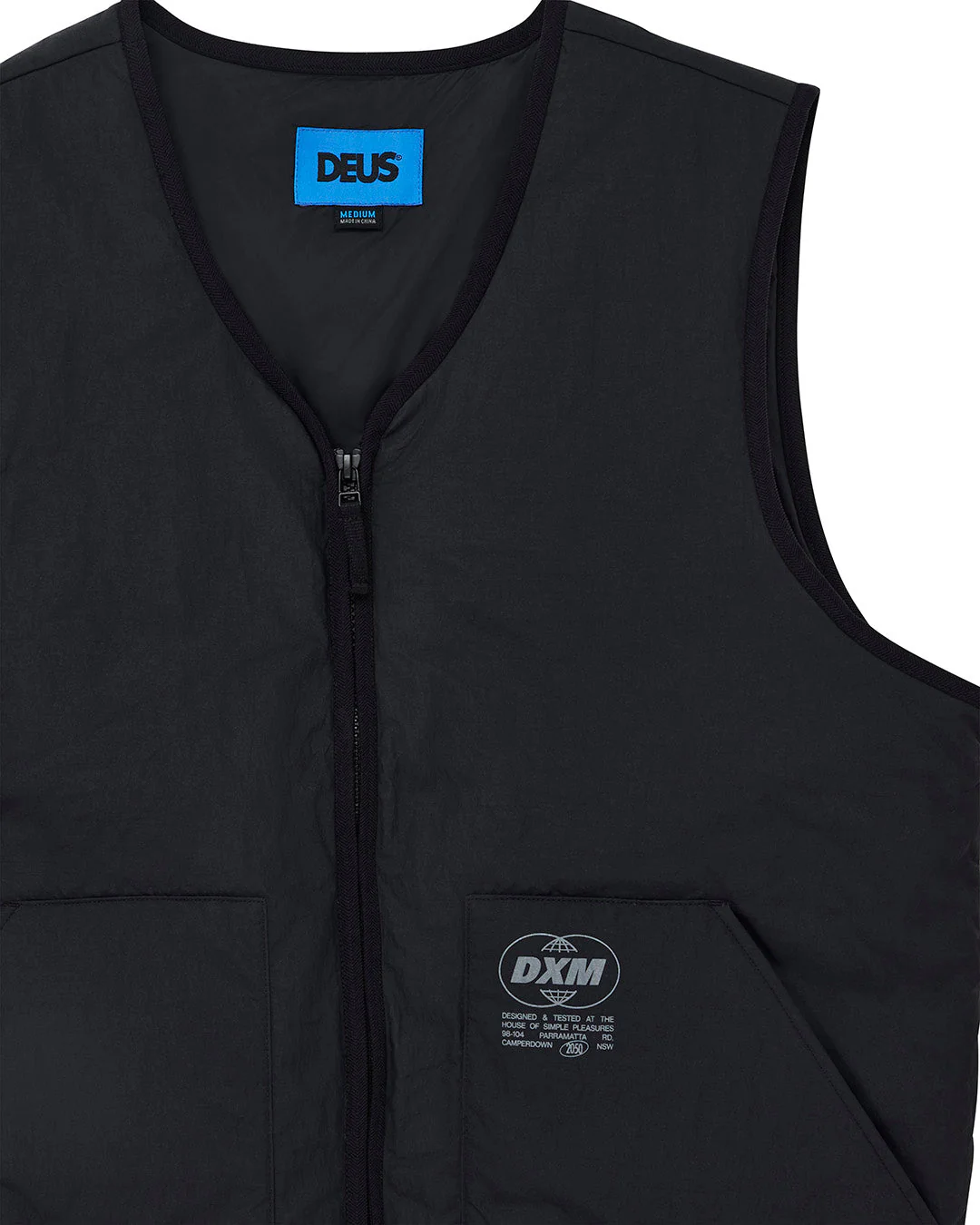 Hiro Padded Vest - Black - Image 3