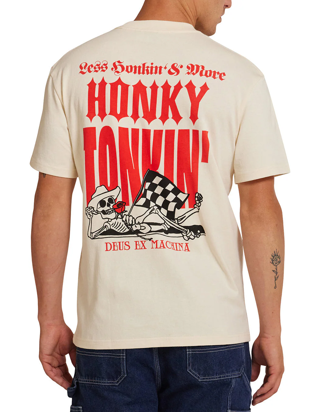 Honky Tonkin Tee - Dirty White - Image 2