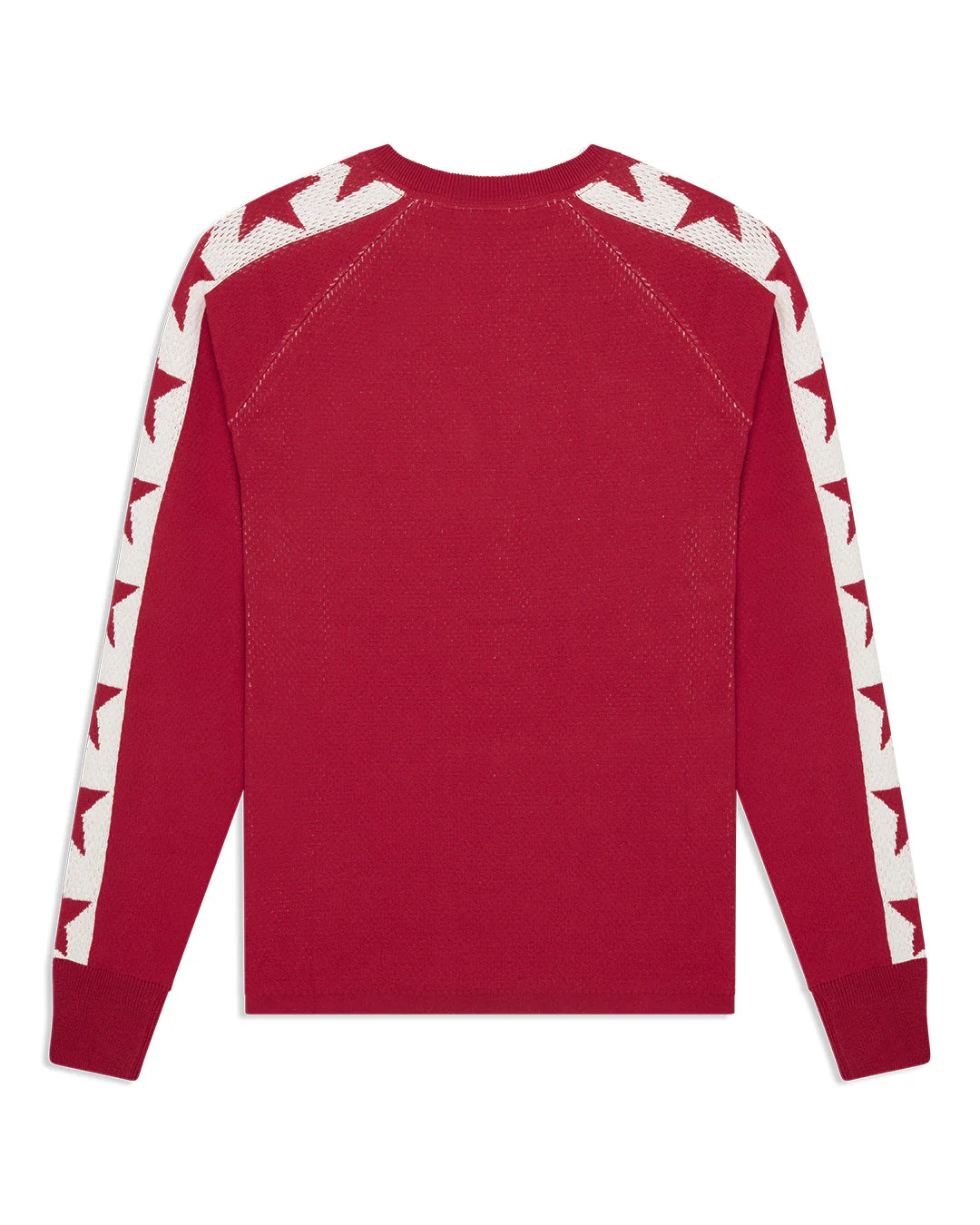 Icon Mesh Knit Top - Poinsettia Red - Image 5
