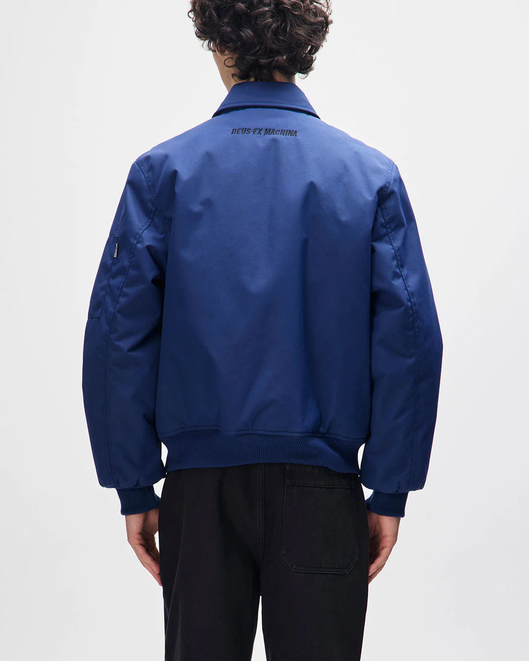 In Benzin Flight Jacket - Estate Blue - Image 2