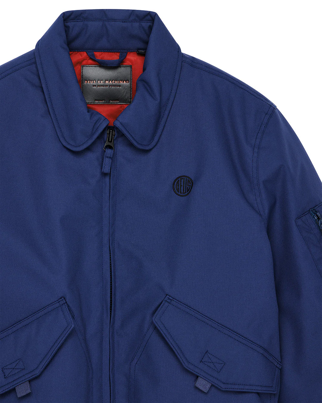 In Benzin Flight Jacket - Estate Blue - Image 9