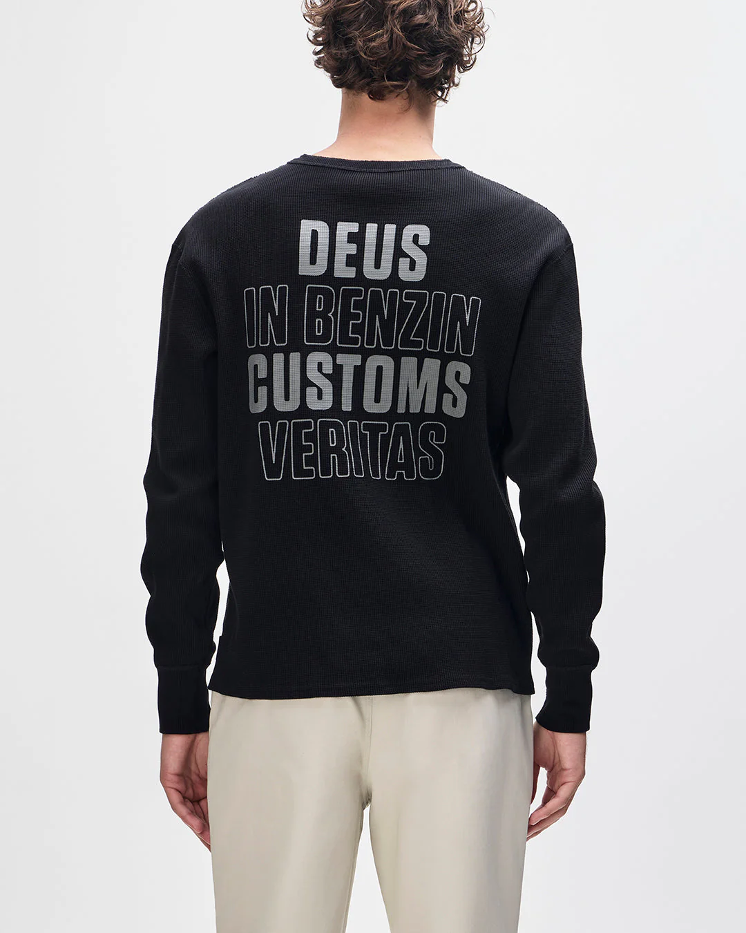 In Benzin Henley Thermal - Black - Image 2