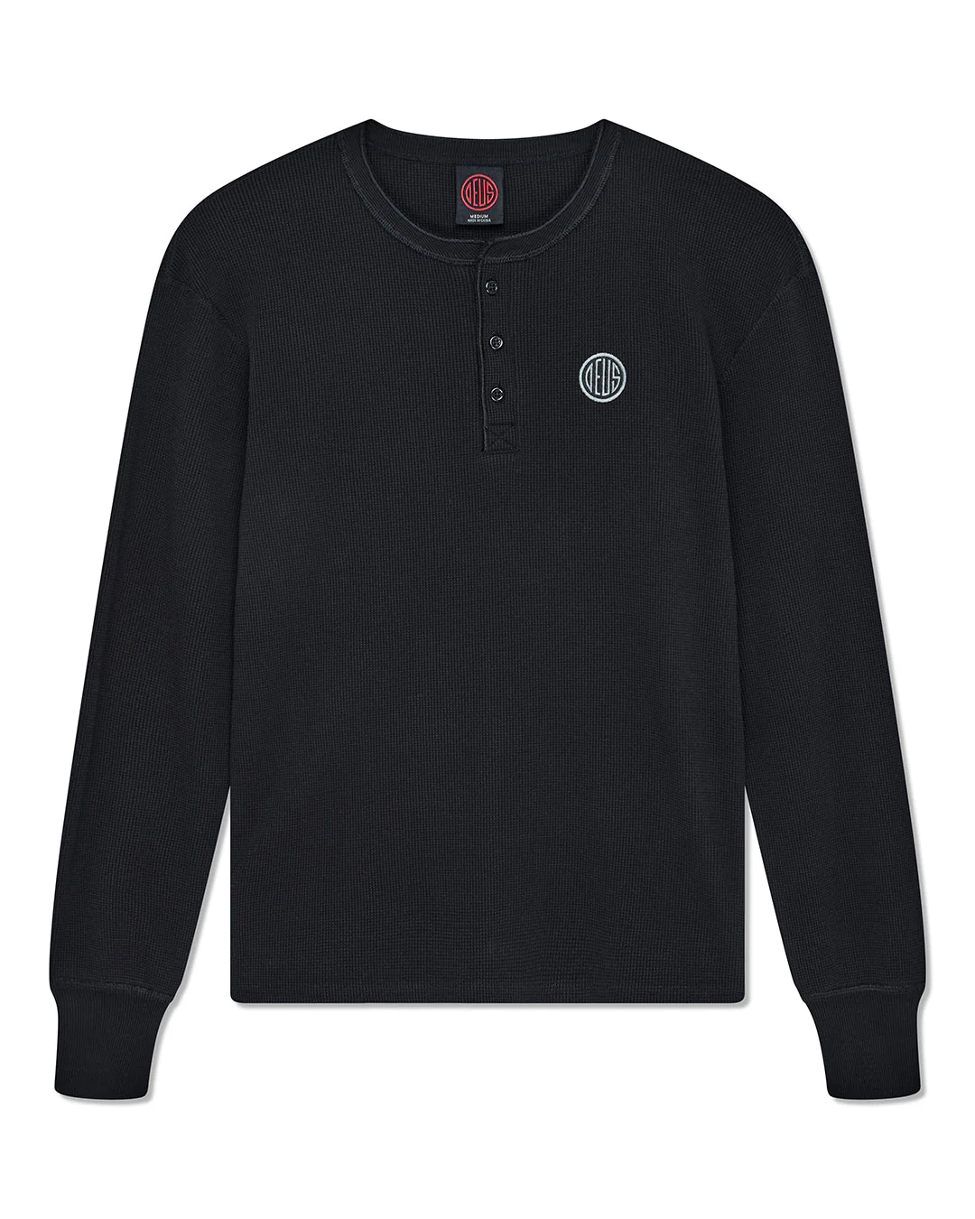 In Benzin Henley Thermal - Black - Image 3