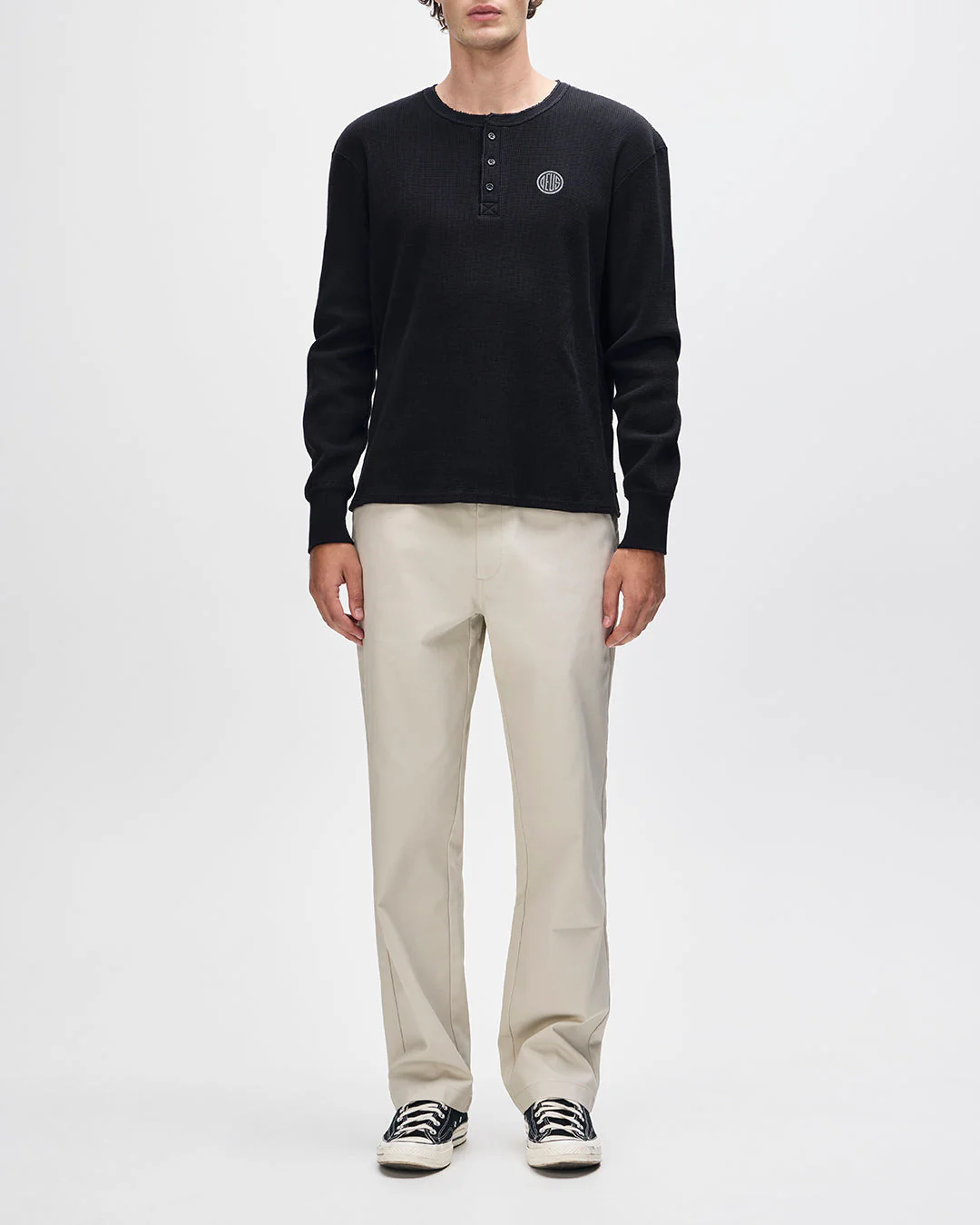 In Benzin Henley Thermal - Black - Image 5