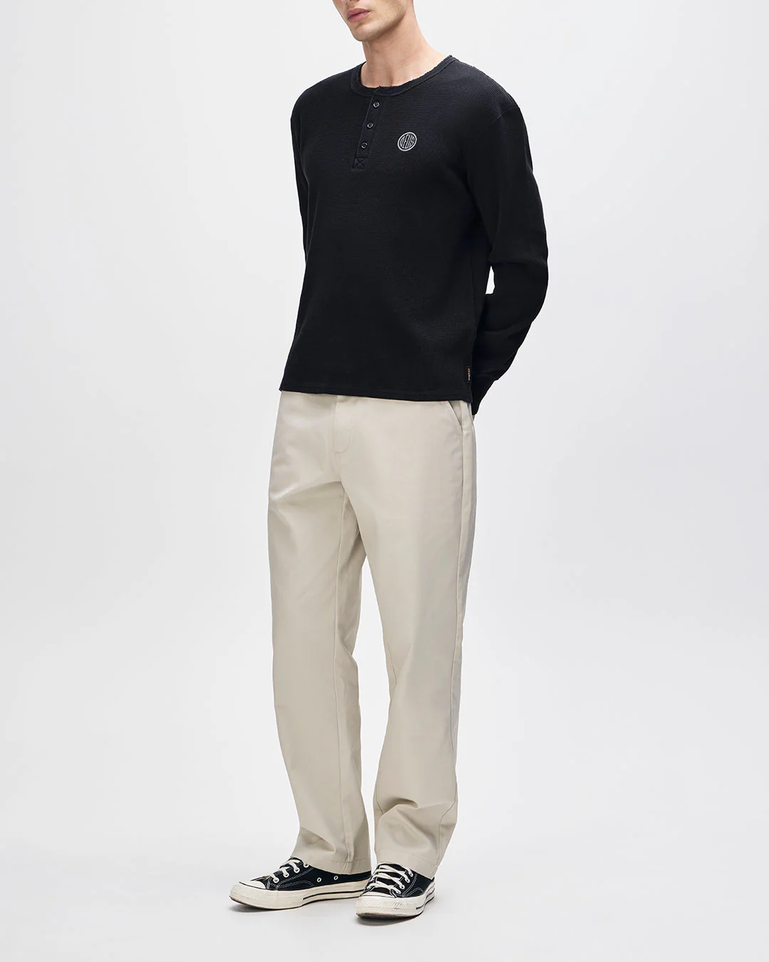 In Benzin Henley Thermal - Black - Image 8