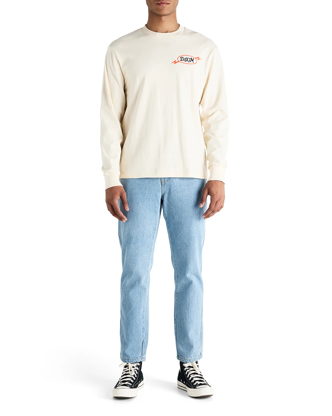 Iota Ls Tee - Dirty White - Image 3