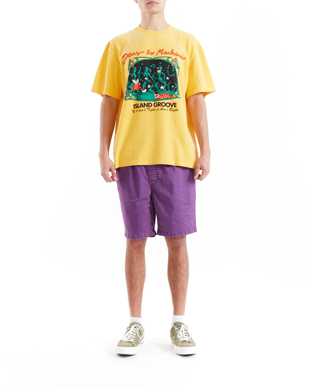 Island Groove Tee - Radiant Yellow - Image 3