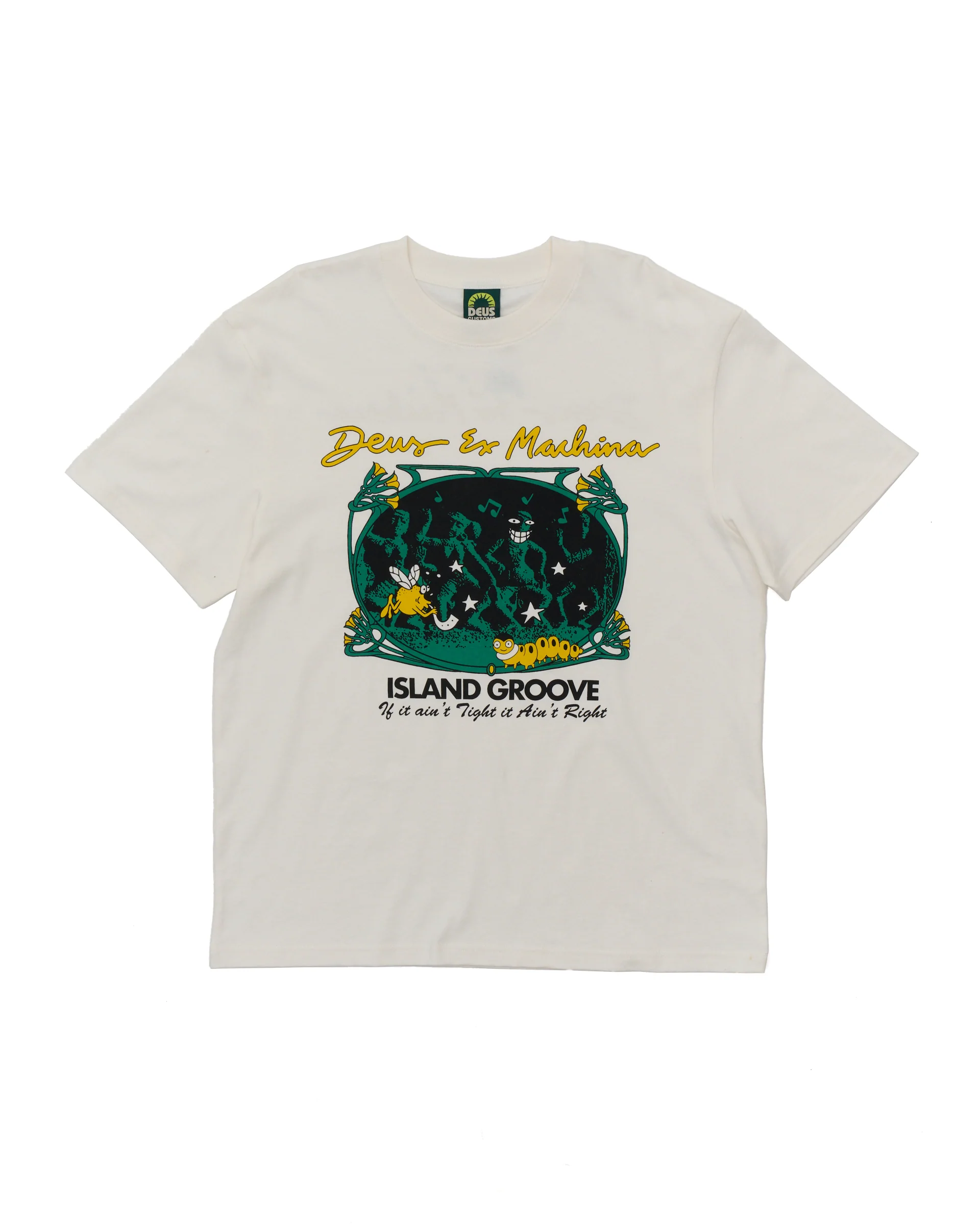 Island Groove Tee - Vintage White