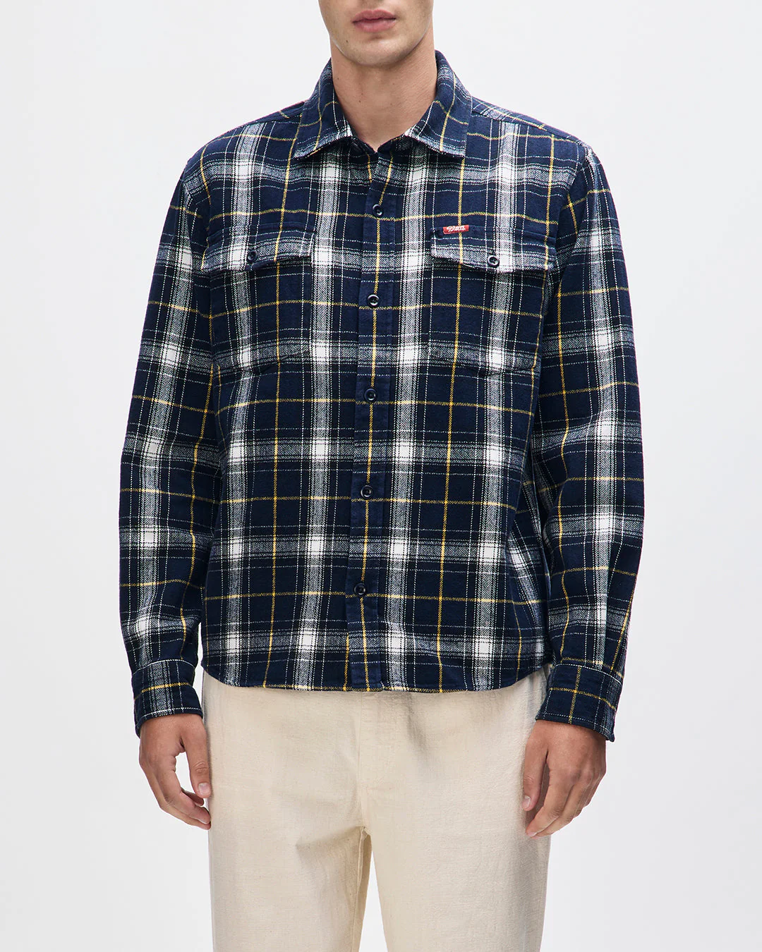 Jermaine Check Shirt - Blue Check