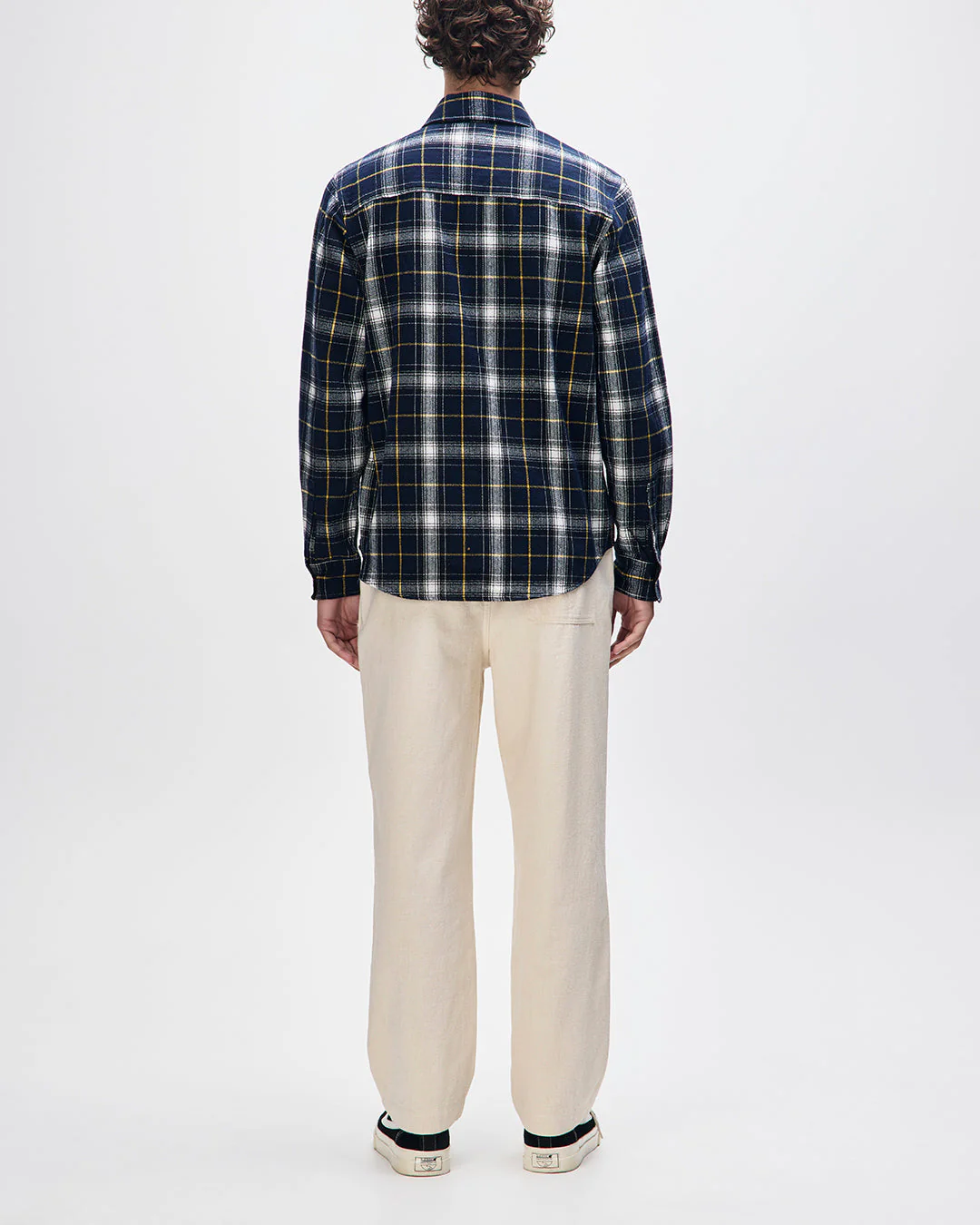Jermaine Check Shirt - Blue Check - Image 7