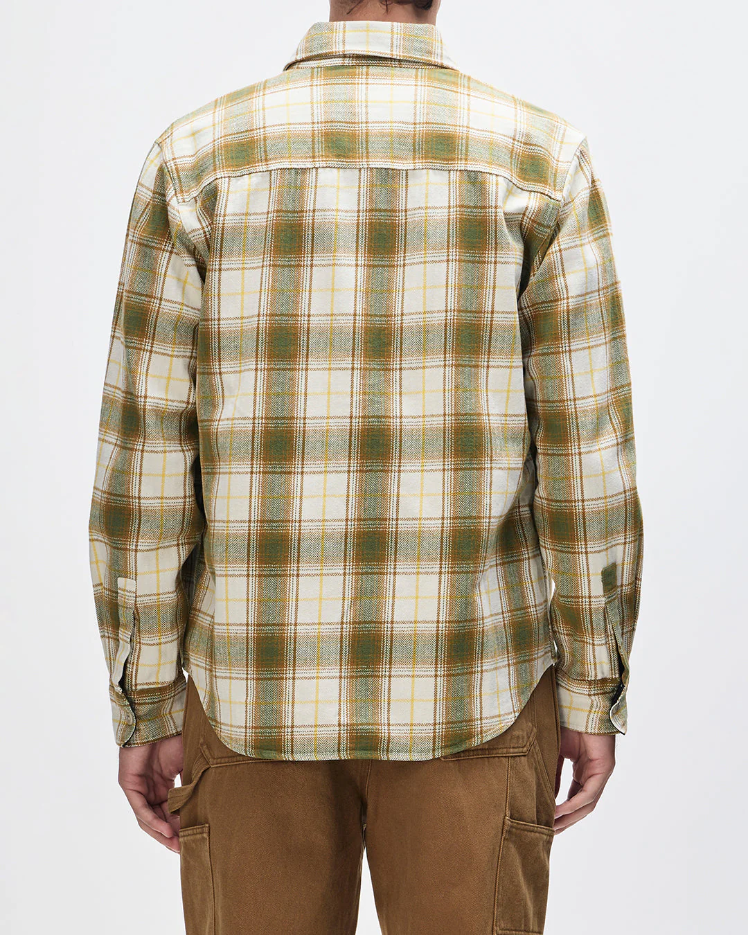 Jermaine Check Shirt - Dirty White Check - Image 2