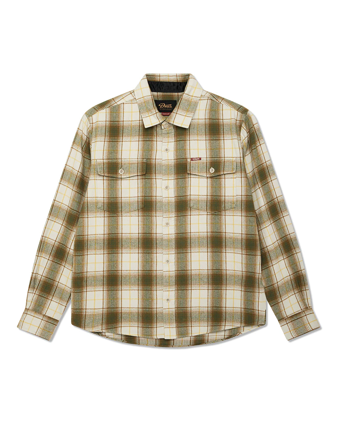 Jermaine Check Shirt - Dirty White Check - Image 3