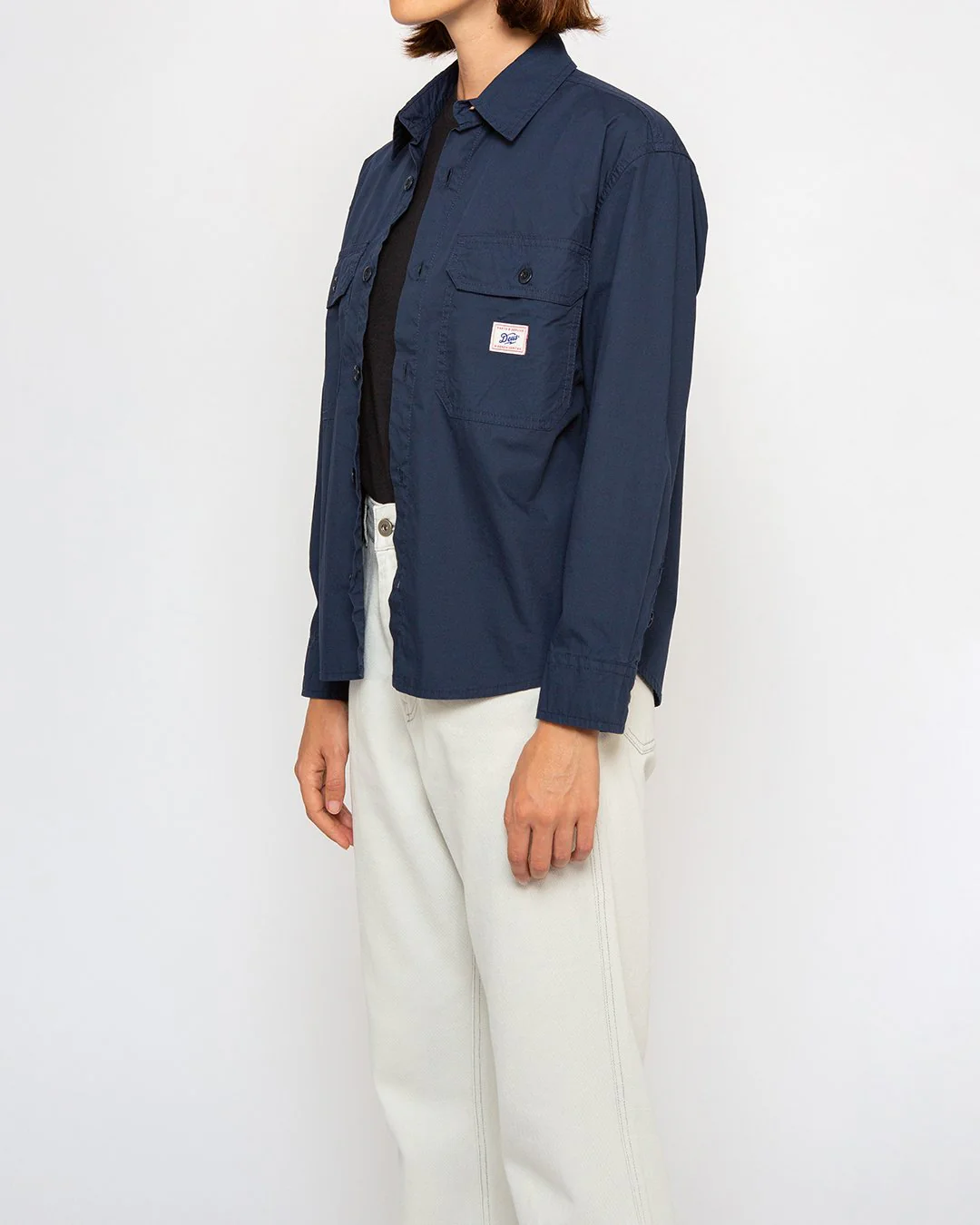 Joanie Shirt - Navy - Image 3
