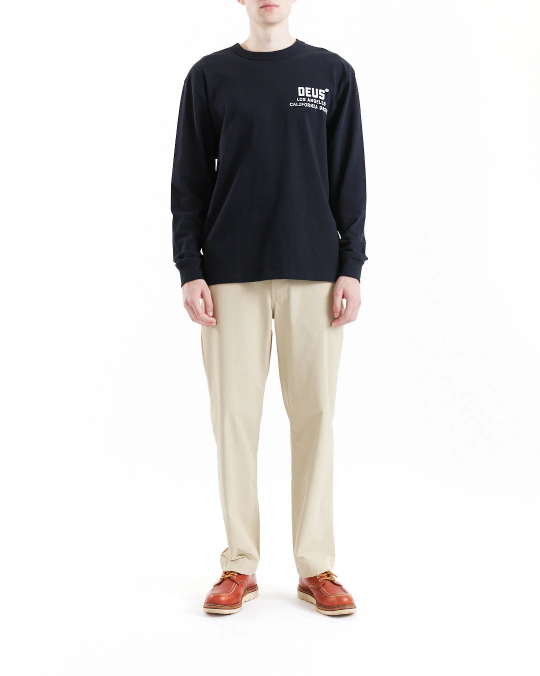 Jones Ls Tee - Black - Image 3