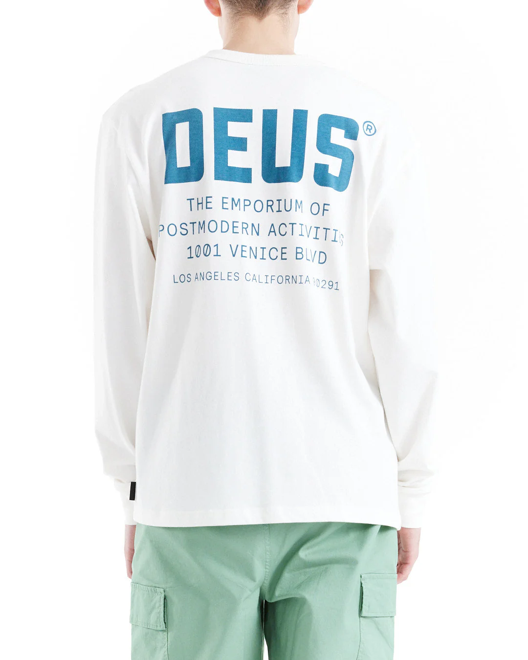 Jones Ls Tee - Vintage White - Image 2