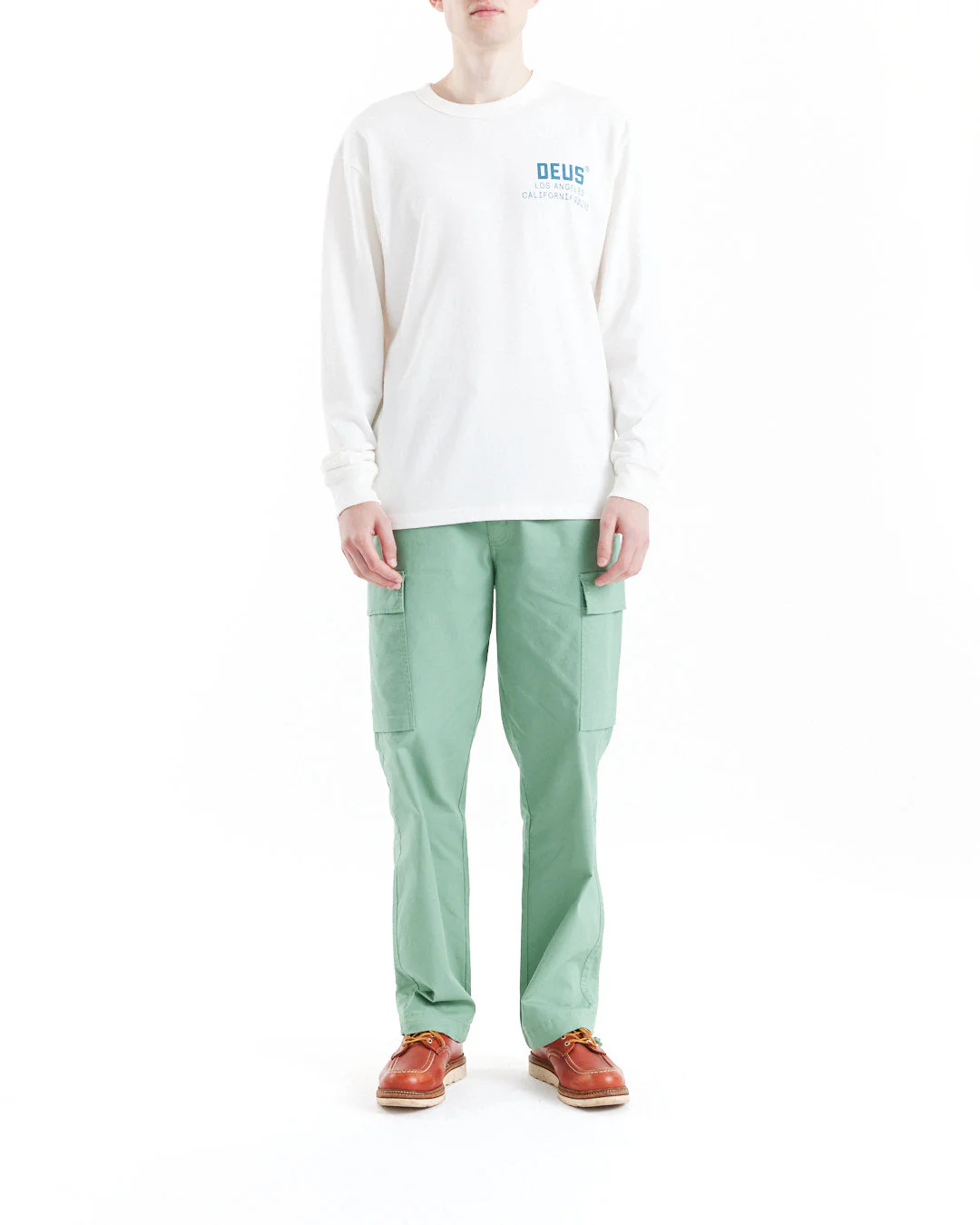 Jones Ls Tee - Vintage White - Image 3