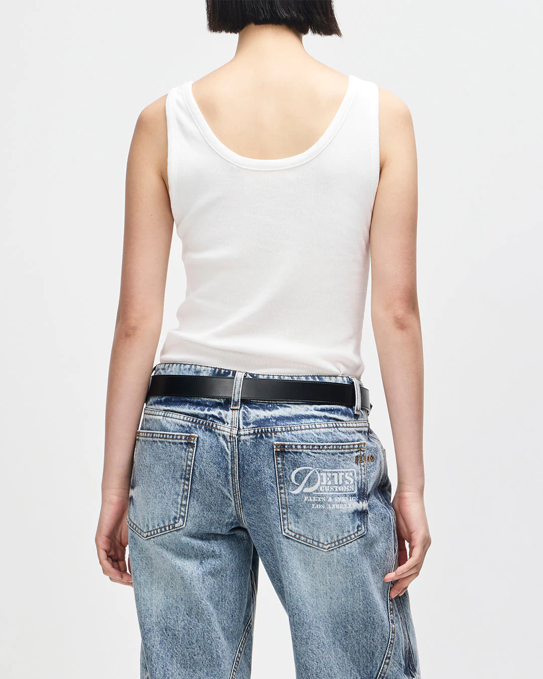 June Shield Tank - Vintage White - Image 2