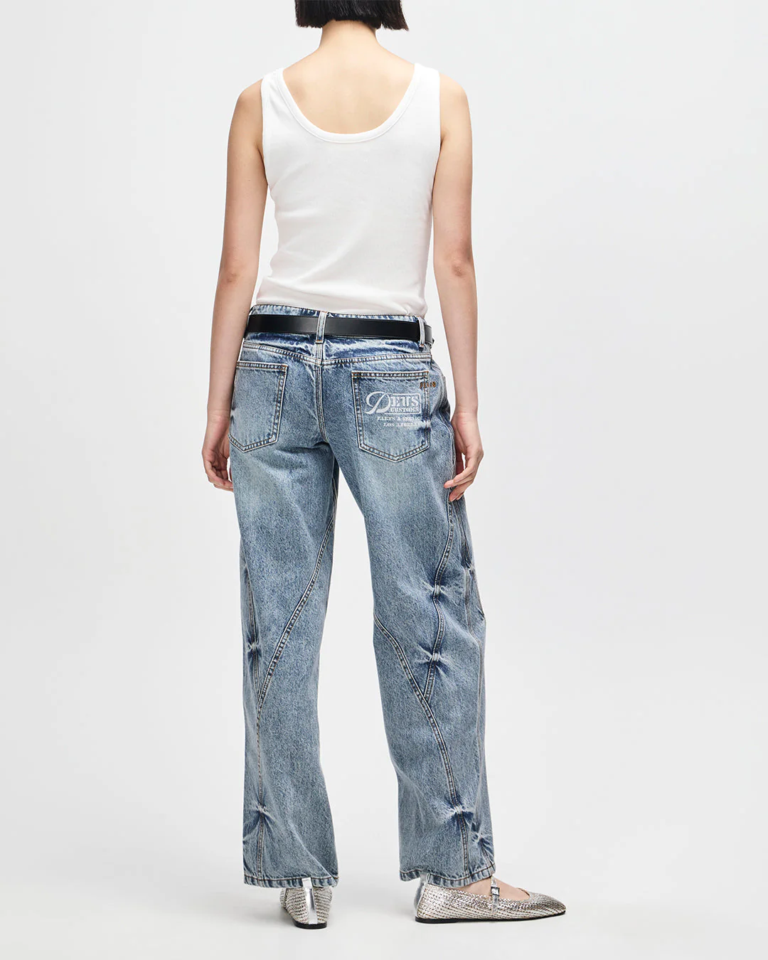 June Shield Tank - Vintage White - Image 6