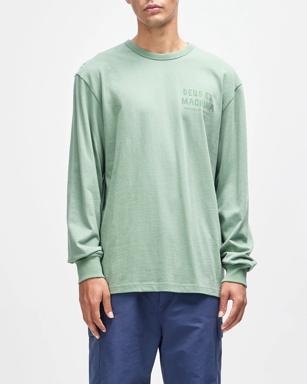 Kumbaya Ls Tee - Loden Frost Green