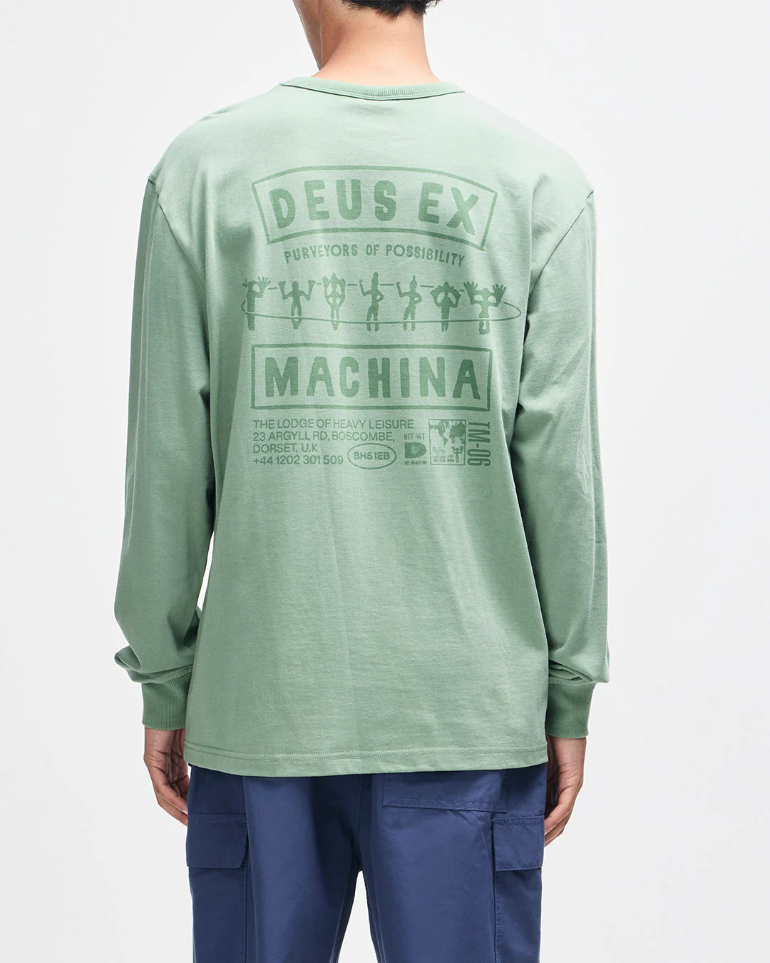 Kumbaya Ls Tee - Loden Frost Green - Image 2