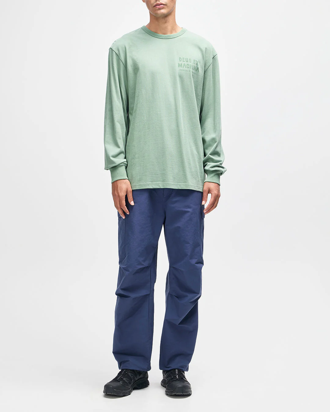 Kumbaya Ls Tee - Loden Frost Green - Image 5