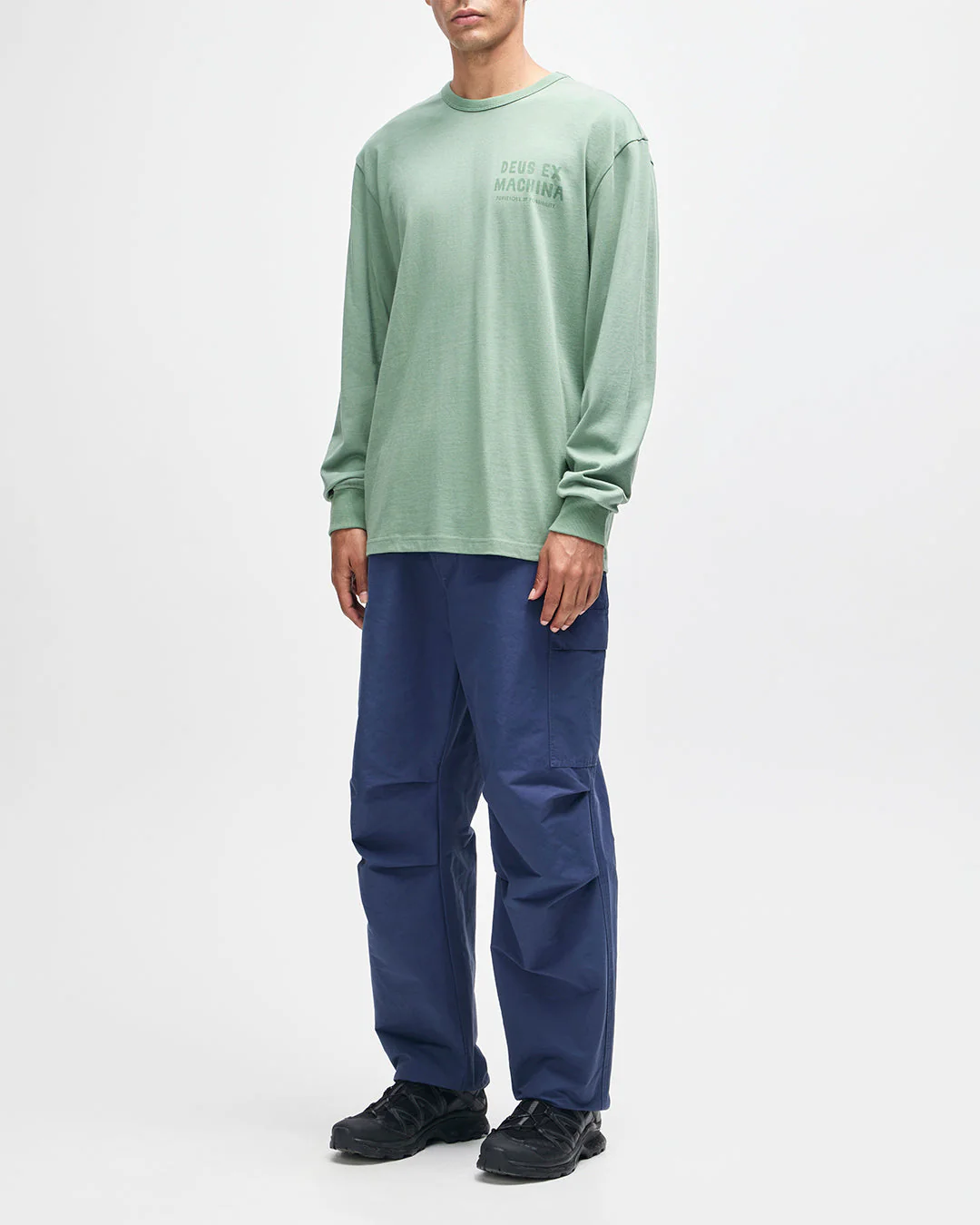 Kumbaya Ls Tee - Loden Frost Green - Image 6