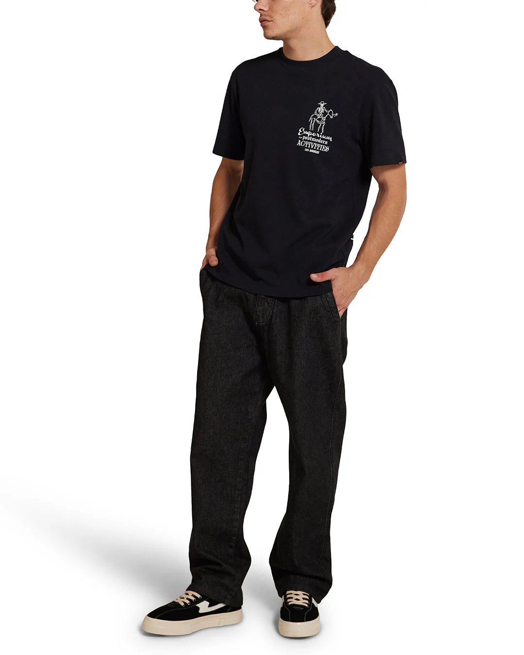 La Address Tee - Black - Image 4