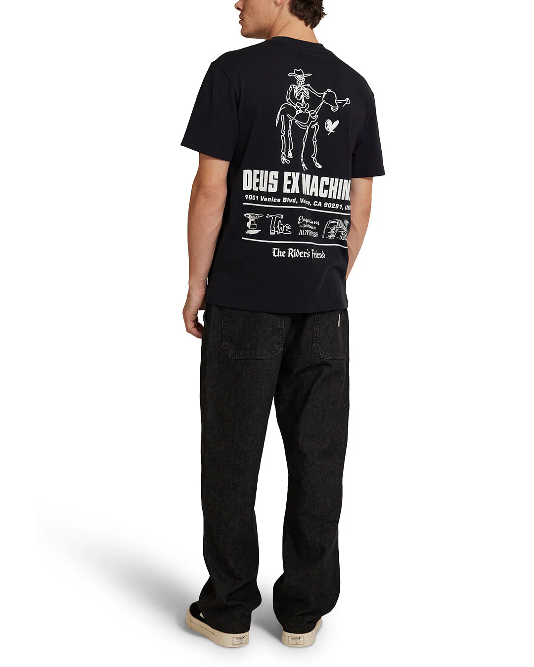 La Address Tee - Black - Image 5