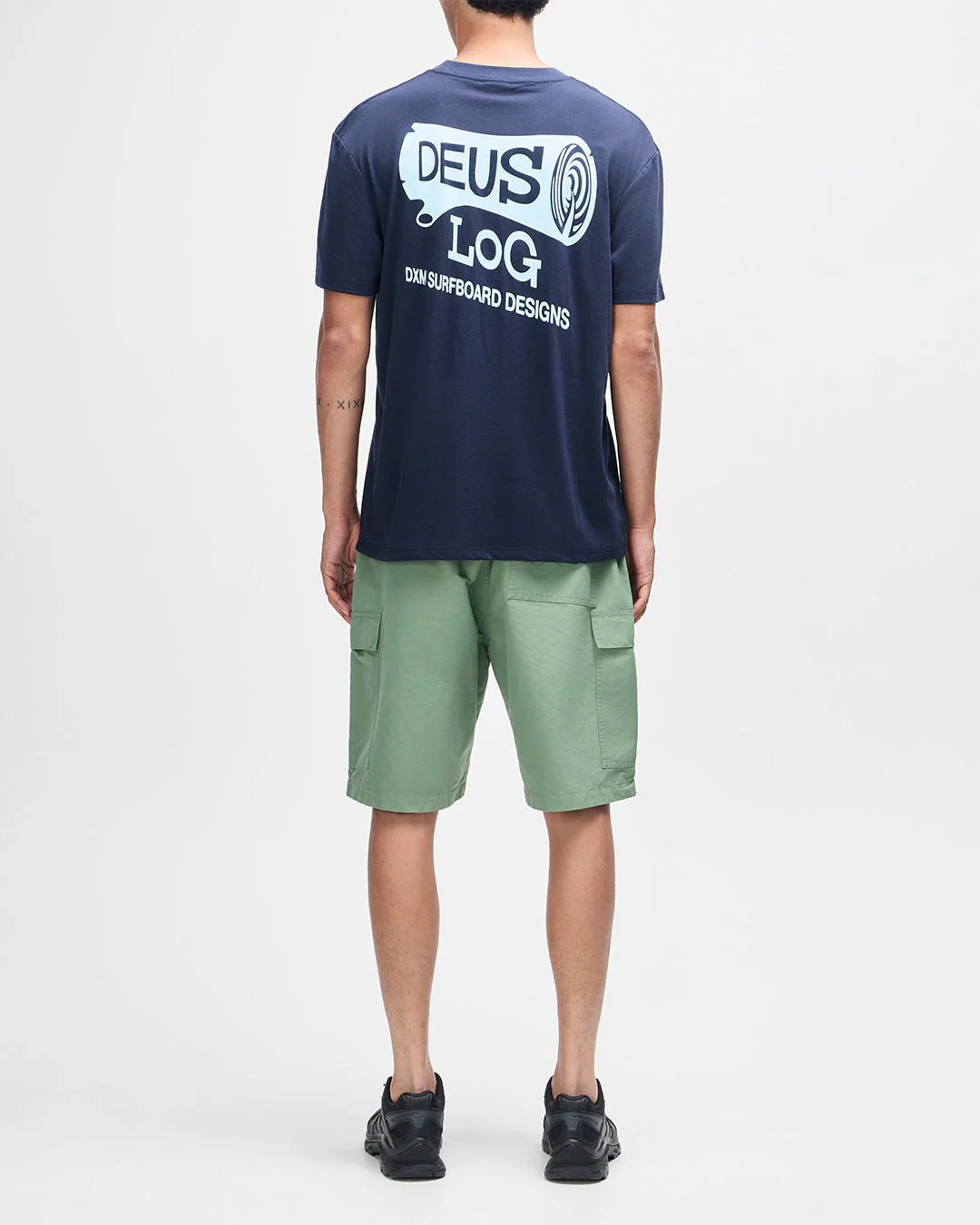 Log Tee - Mechanic Blue - Image 6